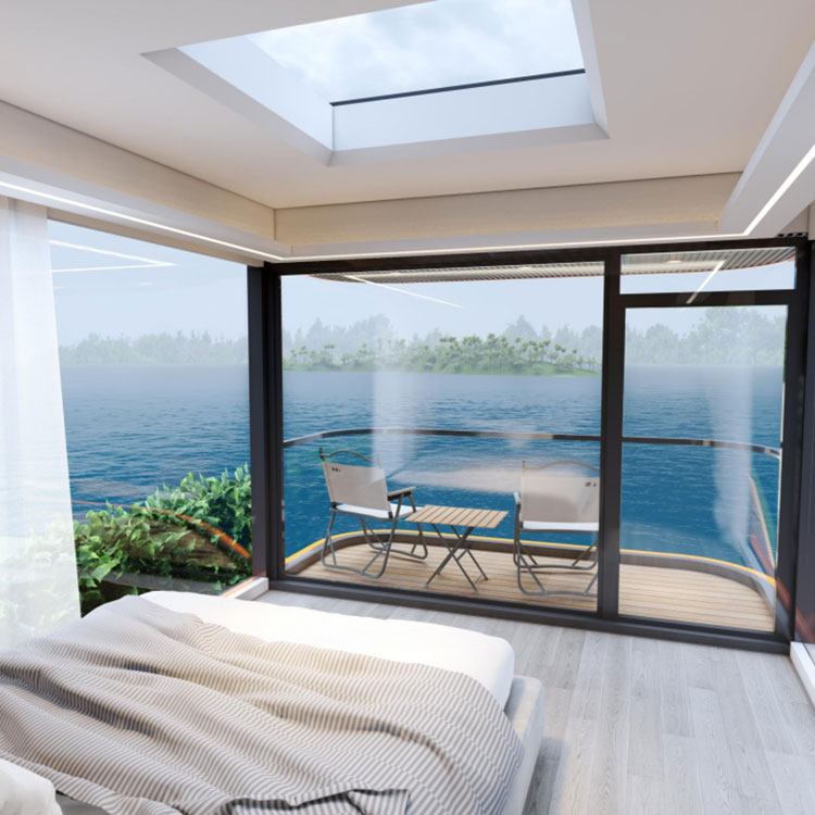 Ako funguje mobilný hotelový dom v projektoch ubytovania v reálnom svete?